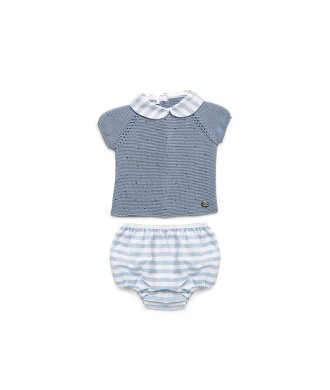 Conjunto Niño Braga Tela Rayada Juliana
