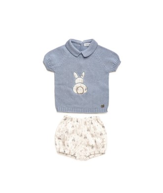 Conjunto Niño Pantalon Tela Coñejos  Juliana