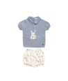 Conjunto Niño Pantalon Tela Coñejos  Juliana