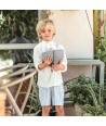 Traje Infantil Niño pantalon bermuda Familia Damas Yoedu