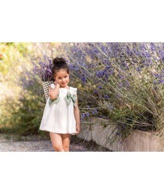 Vestido Bebe Niña con Braquita Familia Roiyance Yoedu